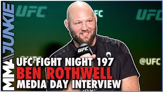 Ben Rothwell looking good for 40 and still has much to prove  UFCVegas42 media day [upl. by Adaner]