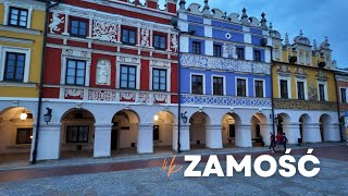 Zamość Poland 4K Walking Tour  najpiękniejsze polskie miasta [upl. by Converse804]