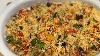 COUS COUS DI VERDURE di Betty e Marco  Ricetta facile e veloce  ENG SUB [upl. by Stoat]