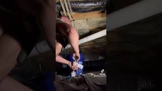 How to install air gap for water treatment homeimprovement diy plumber watersoftener 2024 [upl. by Madel67]