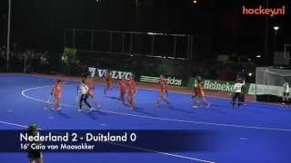 Oranjevrouwen verslaan Duitsland op Zwolle [upl. by Ferdinana339]