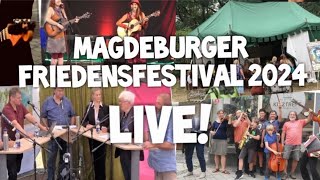 ❗ LIVE ❗ Magdeburger FRIEDENSFESTIVAL 2024 🕊 Für Frieden ☘ friedliches Miteinander 🤝 amp gegen Krieg 2 [upl. by Ffej471]