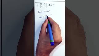 Solve the Determinant  order 2 Determinant [upl. by Eedahs]