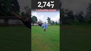 Please completed 3ksubscriber backflip parkour subscriber stunt trending jump flippertanveer [upl. by Ytok]