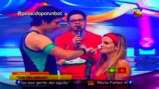 COMBATE Mario Hart y Alejandra Baigorria en Sin Palabras 170913 [upl. by Rafi508]