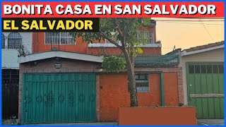 SE VENDE BONITA CASA EN CALLE BERNAL EN SAN SALVADOR EL SALVADOR [upl. by Sasnett79]