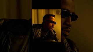 Blade defeats motorcycle vampiremovie fantasy bladestory viralvideo [upl. by Enyalahs]