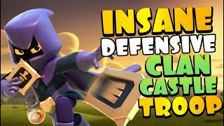 HEADHUNTERS ARE INSANE ON DEFENSE CWL eSports  Best Clan Castle Defense Troops in Clash of Clans [upl. by Navis234]