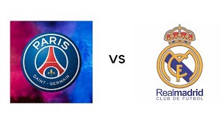 PSG vs Real Madrid  1st Half Highlights [upl. by Ahiel472]