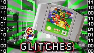 Super Mario 64 Glitches  Cartridge Tilting and Glitches [upl. by Nosnej]