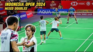 Dechapol PuavaranukrohSapsiree Taerattanachai vs AdnanMarwah  Indonesia Open 2024 Badminton [upl. by Dyan]