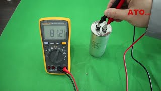 CBB65 Capacitor Test for Frequency Converter Troubleshooting [upl. by Anitsrihc]