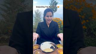 1500 mei Darjeeling ghum kr aye minivlog shorts travelvlog darjeeling offbeat mountain vlog [upl. by Boleslaw]