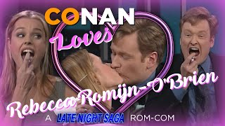 Rebecca RomijnOBrien A Late Night Saga RomCom conan conanobrien [upl. by Eliathas]