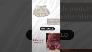 Faldas preciosas para Cayetanass parati moda aesthetic cayetanas shorts paratodoelmundo viral [upl. by Armillia]