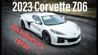 2023 Corvette Z06  70th Anniversary  WALK AROUND AND REVIEW  Bargain Supercar [upl. by Pfeffer826]