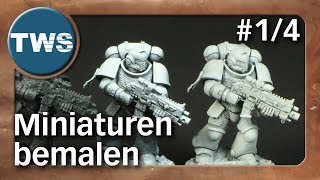 Tutorial Miniaturen bemalen 14  painting miniatures Figuren bemalen TabletopZubehör TWS [upl. by Yra]