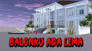 BALONKU ADA LIMA  HORROR MOVIE SAKURA SCHOOL SIMULATOR [upl. by Janenna]