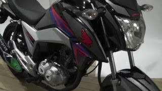 Moto Honda Fan Titan 160 a partir de 2016  Com Diversos Adesivos Tunning Relevo TOP 3 [upl. by Favata]