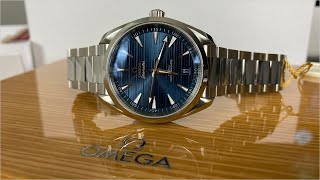 HandsOn Omega Seamaster Aqua Terra Watch Review [upl. by Yebloc]