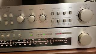 Telefunken CP1 Preamp CT1 Tuner Japan Dual 1214 TT Germany [upl. by Morry]