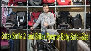 Britax Smile 2 и Britax Roemer BabySafe iSize автолюлька до 1 года [upl. by Endora147]