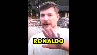 MrBeast Talks About Ronaldo 😲 [upl. by Nereil]