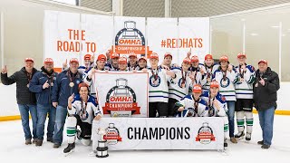 2023 OMHA Championships  U18 Tier 2 Overtime Winner [upl. by Bores]