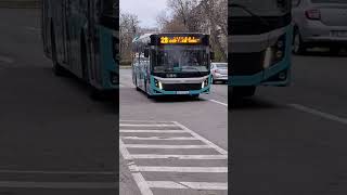 șofer de miliarde 📸Bmc Procity E6 12M 61PGL pe linia 20 efectuând statia Bloc E6 [upl. by Ameer]