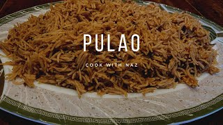 Pulao RiceQuick And Easy Recipe Plain Rice Recipe Pakistani IndianAfghaniArabic [upl. by Zobe]