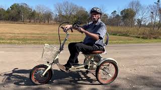 I Finally Found The PERFECT Electric Trike Im a Senior Over 70 amp I Love My Recumbent ETrike [upl. by Vassili186]