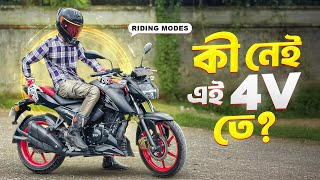 New TVS Apache RTR 160 4V FI ABS testride review BIKE Lover Bachelor [upl. by Adlanor]