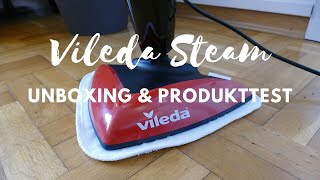 Vileda Steam Dampfreiniger  Unboxing und Produkttest  markenbaumarkt24 [upl. by Magna]