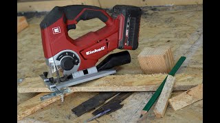 BEST JIGSAWS For 60  Einhell TEJS 18 Li  UNBOXING  REVIEW [upl. by Ettennig142]