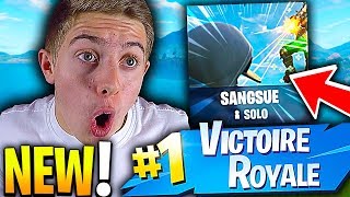 JE FAIS TOP 1 SUR LE NOUVEAU MODE SANGSUE SUR FORTNITE BATTLE ROYALE [upl. by Cj]