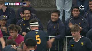 Secondary Schools Rugby Auckland Grammar v Kings College Full Game 2021 [upl. by Lunn]