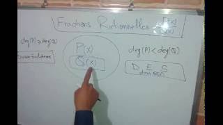 2  Les fractions rationnelles  décomposition en éléments simples dans IR [upl. by Udenihc]