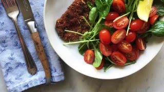 Snapchat Recap How to Make Pork Milanese in real time [upl. by Pulchi]