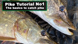 Pike Fishing Tutorials  The Basics [upl. by Pittman111]