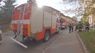 Taktické cvičení HZS Pardubického kraje  Gymnázium Žamberk [upl. by Fabiola873]