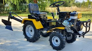 Minitractor 4x4 ProGARDEN Campo18564WDH [upl. by Noreen]