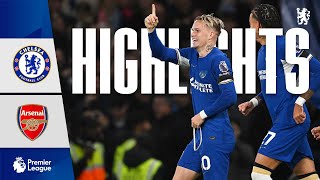 Chelsea 22 Arsenal  HIGHLIGHTS  Premier League 202324 [upl. by Roye]