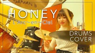 ć€Drums Coverć€‘HONEY  LArcć€enć€Ciel [upl. by Eerok]