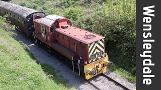 Wensleydale Railway Spring Running [upl. by Lambard267]