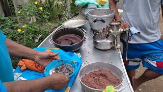 realizando polvo de cacao casero 100 natural [upl. by Legge195]