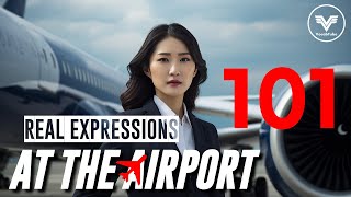 101 English expressions frequently used at the airport [upl. by Caswell716]