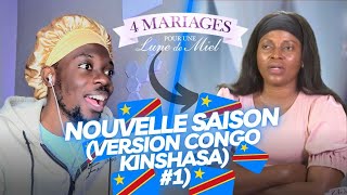 4 Mariages Pour Une Lune De Miel CONGOKINSHASA 1 4MP1LAfr  NOUVELLE SAISON  REACTION [upl. by Arammahs]