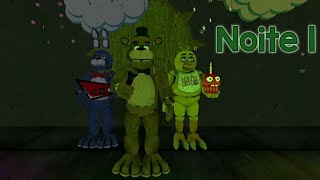 FNAF 1 Doom Remake Android Noite 1 [upl. by Aynek]