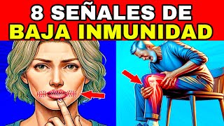 8 Señales de BAJA INMUNIDAD que no puedes ignorar [upl. by Releehw547]