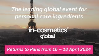 Registration for incosmetics Global 2024 is now open [upl. by Dina11]